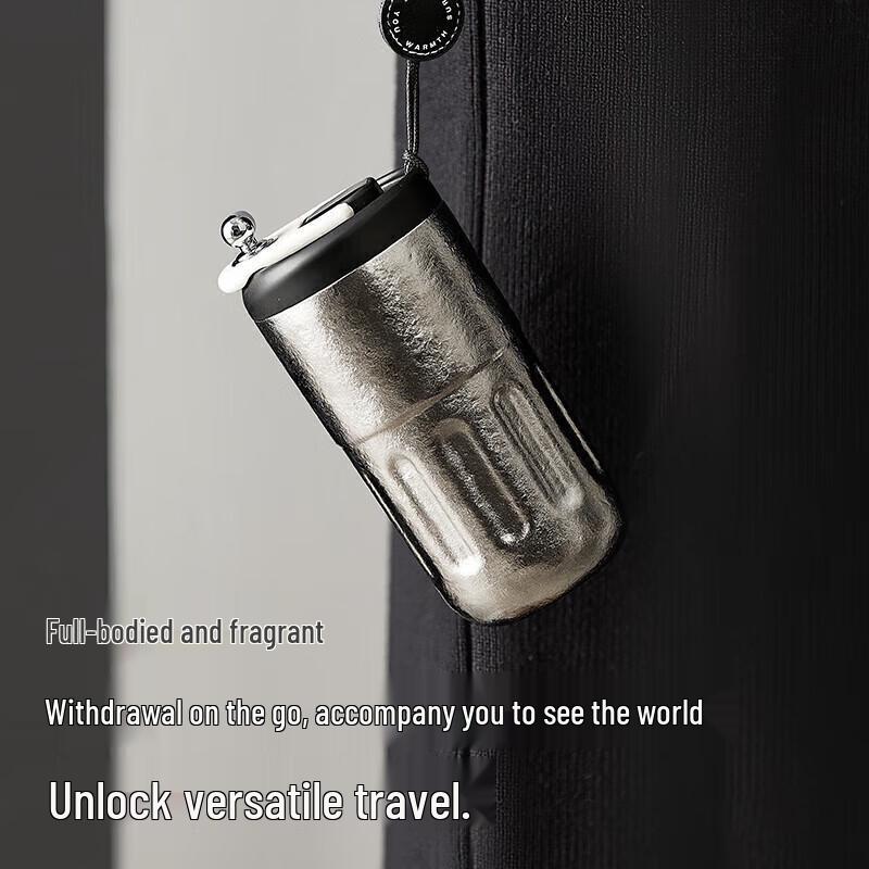 RELEA Pure Titanium Smart Temperature Display Insulated Cup