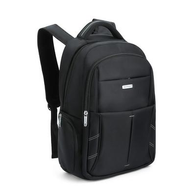Herren Simple Fashion Doppel-Schulter-Business-Tasche Multifunktionale wasserdichte Laptop-Rucksack Outdoor Schwarze Reisetasche