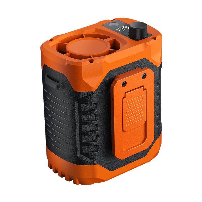2026 High-Speed Waist Clip-On USB Fan for Outdoor Construction - Portable, Rechargeable & Compact