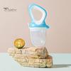 Toddler Eating Training Tool Silicone Baby Fruit Feeder Pacifier, Self Feeding And Teething Choke Prevention Relief Toy, Easy to Hold Seamless