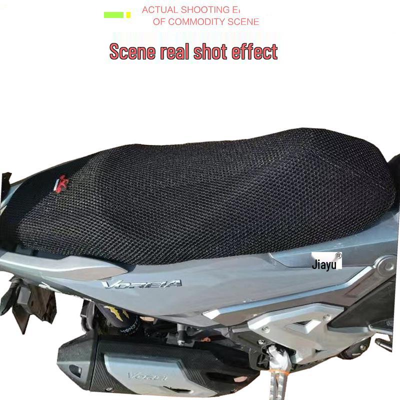 Dayang ADV150 Scooter Mesh Seat Cover: 3D Honeycomb, Sun Protection, Breathable, Heat Insulation, Thickened Cushion. Dayang ADV150