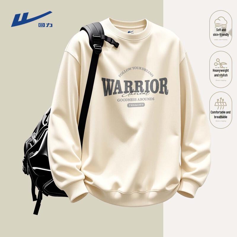 Warrior Men's American Style Round Neck Sweatshirt