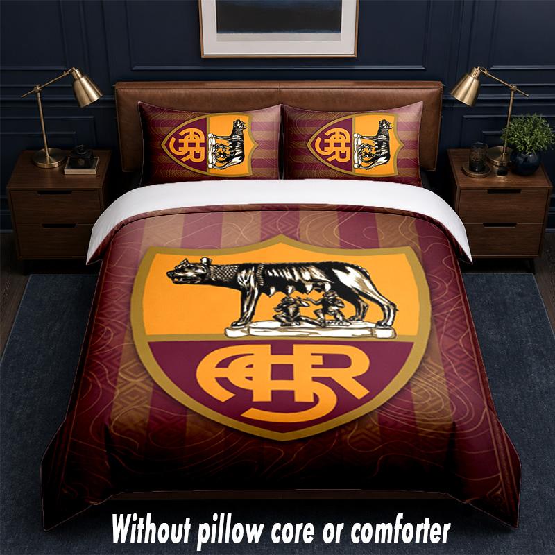 Ensemble de literie Design AS Roma 1 Housse de couette + 2 Taies d'oreiller Doux Respirant Linge de lit pour la maison