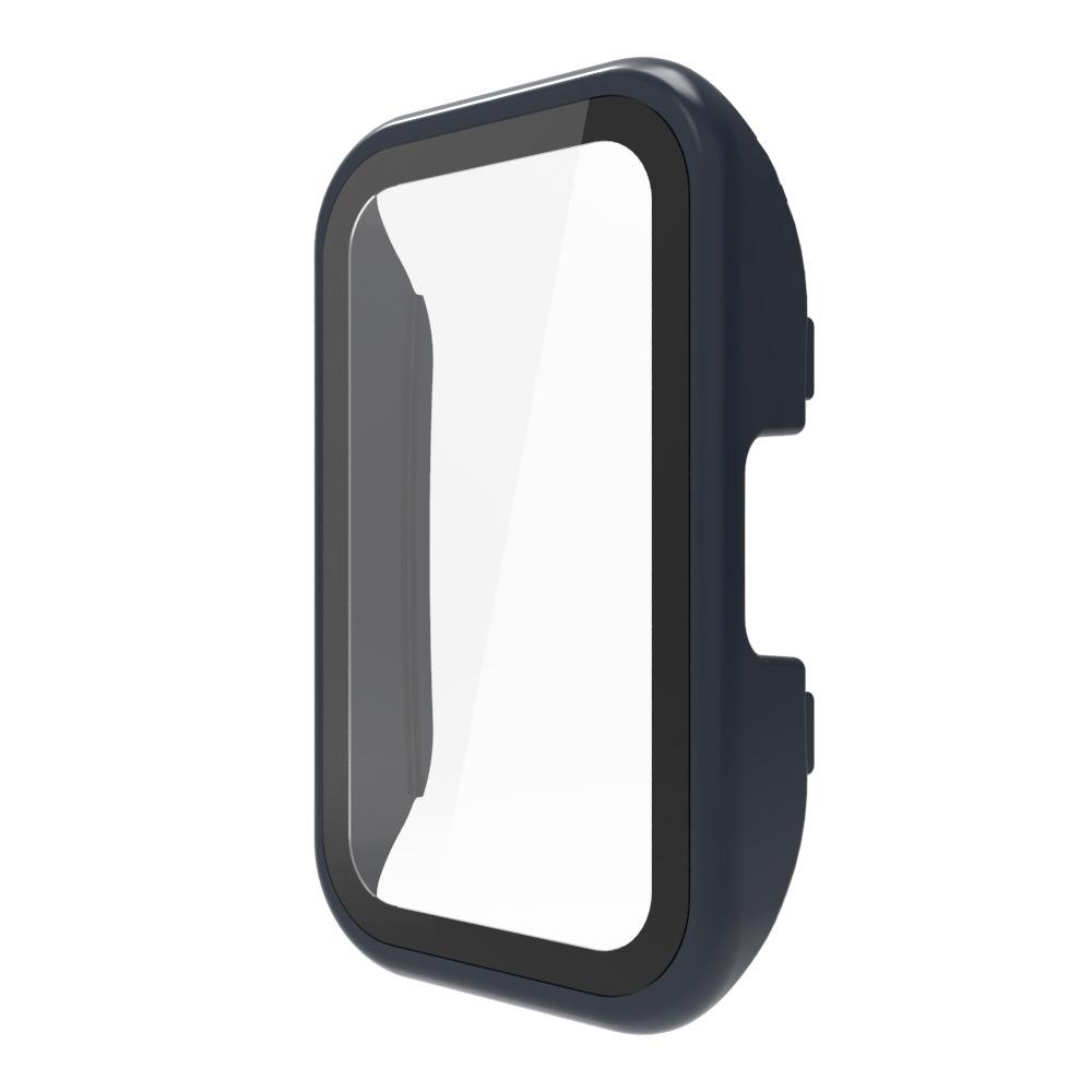 

Стекло + чехол для Huawei Band 8 Accessoroy PC Универсальный защитный чехол-бампер + Защитная пленка для экрана для Huawei Band8 Аксессуары Huawei Band 8 синий