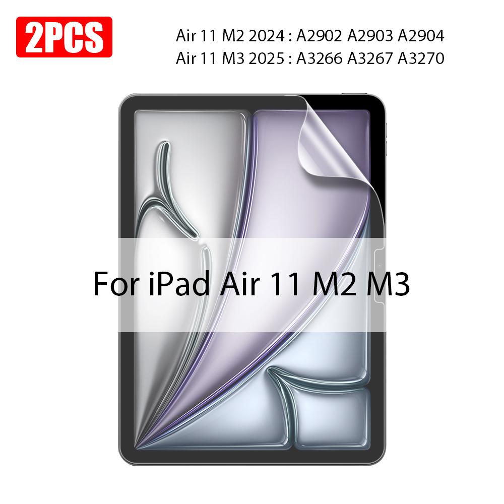 2 шт. Пленка с ощущением бумаги для Ipad 10 10-го Pro 13 M4 M5 12.9 Защитная пленка для экрана Ipad Air 11 5 4 M3 M2 A16 9-го Поколения Mini 6 7