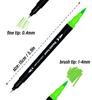 12/60/120 Colors Double Head Markers Tip Art Supplies Drawing Brush Pen Colors Set For Gift Pens Pencils Writing Office School