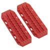 2 Stück RC Sandleiter Kunststoff Bergungsrampen Brett für Axial SCX24 124 RC Crawler Upgrade Teile Rot