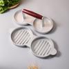 Round Manual Meat Pie Press Mold Creative Patties Maker Hamburger Patty Maker Mold  Barbecue
