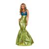 Mermaid Costume Dress Women Adult Halloween Party Cosplay Sexy Sequin Gown Stage Performance Outfit
