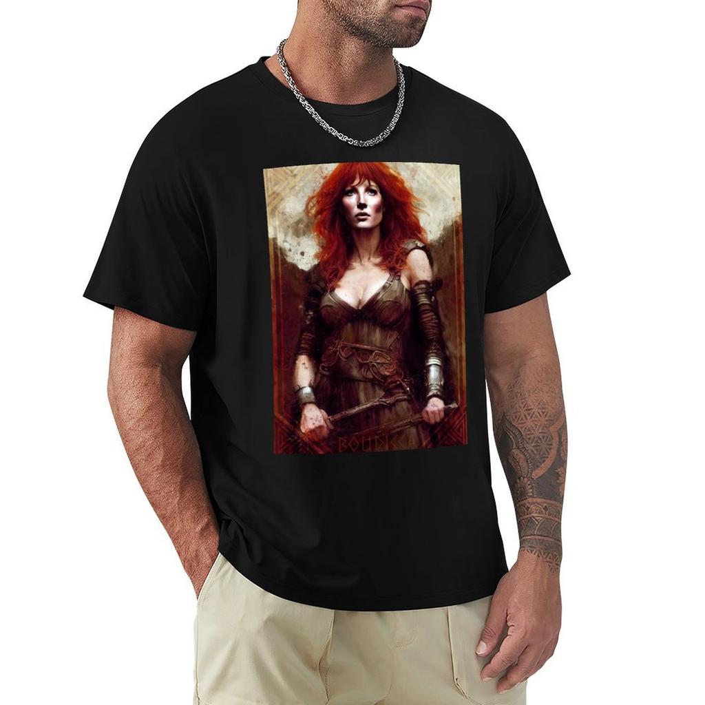Queen Boudicca TShirt Mechanic Work Tee Shirt