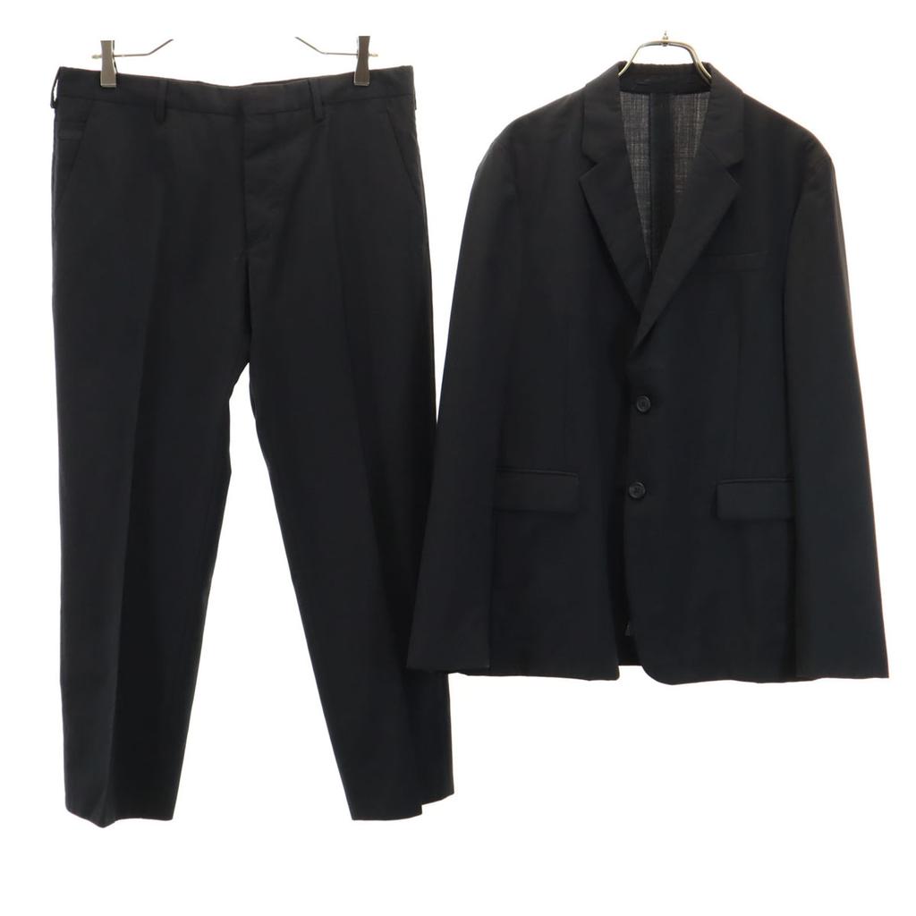 PRADA made in Italy suit Setup 48R black Men's Used