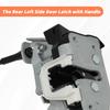 Left Driver Side Rear Cargo Door Latch With Handle For 1992- Ford E150 E250 E350 E450 Econoline Club Wagon Super Duty | Replaces 8C2Z-15431A03-A