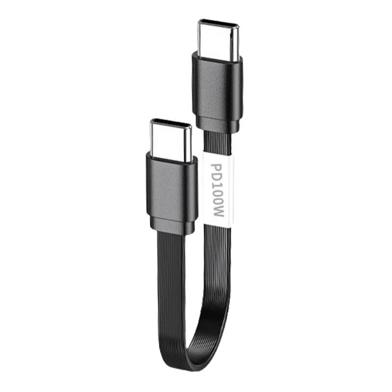 100W USB C to USB C Fast Charging Cable, PD100W 480Mbps Data Sync for Electronics Charging Cord