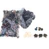 100Pcs 12mm Plastic Eyes for Bear Animal Dolls Safety Type with 50Pairs Suitable for Professional DIY Craft Making