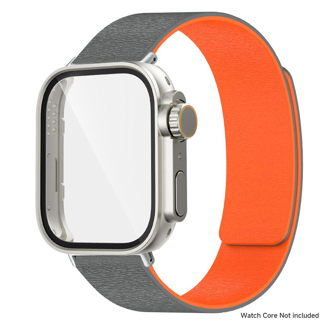 Magnetic Silicone Strap With Change To Ultra Watch Case Screen Protector Cover Fo Fit 4Pro For Huawei Watch Fit4 3 Bracelet