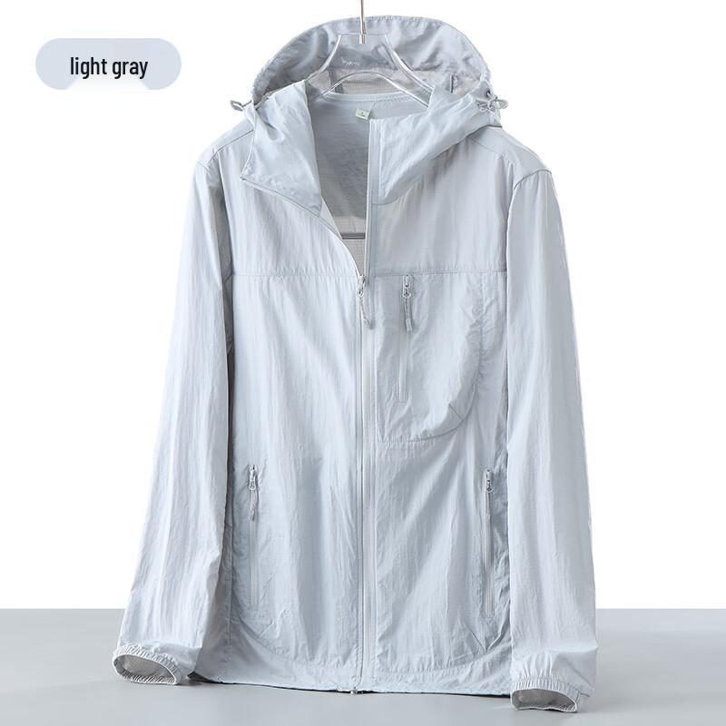 Yiliteng Unisex UPF50+ Lightweight Hooded Sun Protection Jacket
