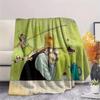Pettson and Findus Flannel Blanket, High quality Comfortable for All Seasons, Home Decor, Warmth and Comfort