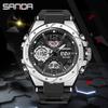 Sanda 6008 Multifunktionale Herren Wasserdichte Sport Quarz Uhr