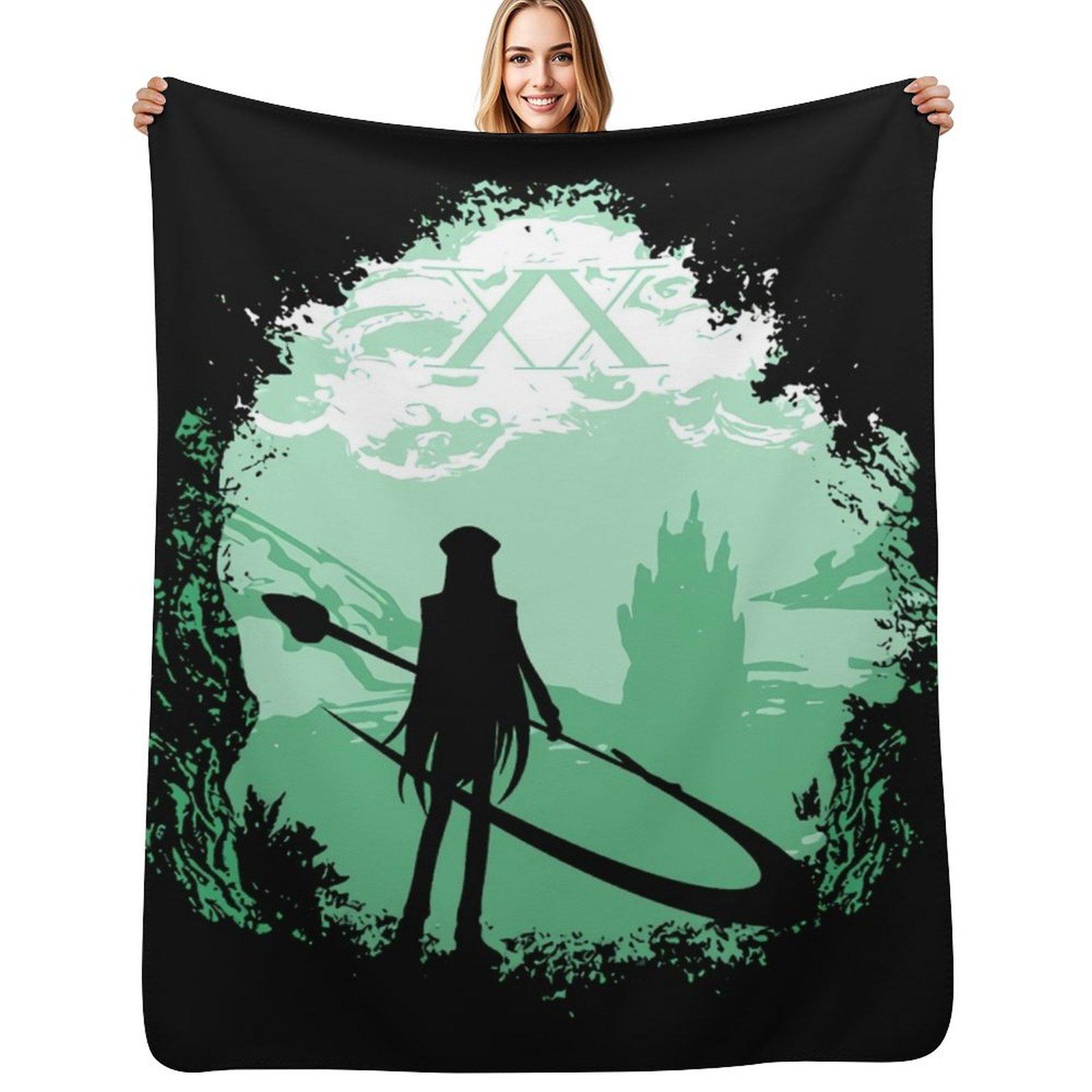 

anime hunter x Throw Blanket Ultra Plush Cozy Blanket for Napping Sleeping 102x76cm(40x30in)