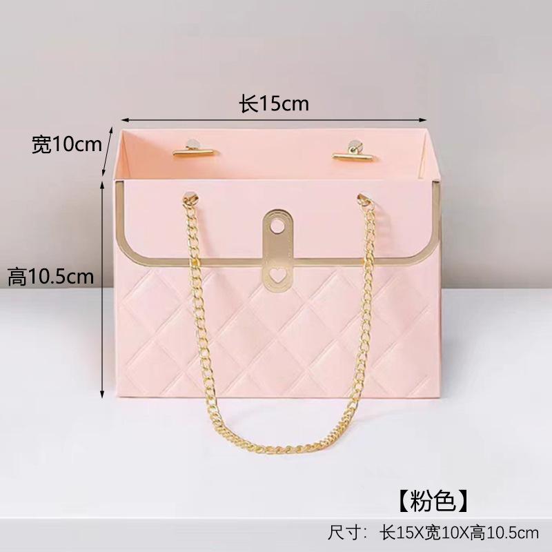 

Floral Gift Packaging Bags Rectangular Handle Bags 4-Piece Set One Size