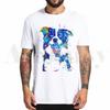 Border Collie Print Tshirt Hip Hop Girl Print Top Tees Harajuku Dog Cartoon Funny Kawaii Art Tshirts Men Fashion Summer Tshirts