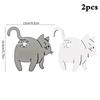 Funny Cat Butt Bread Clip 3D Printed Bag Clip Bag Holder Novelty Kitchen Gadget For Cat Lovers Food Storage Home Decor 1/2/3Pcs