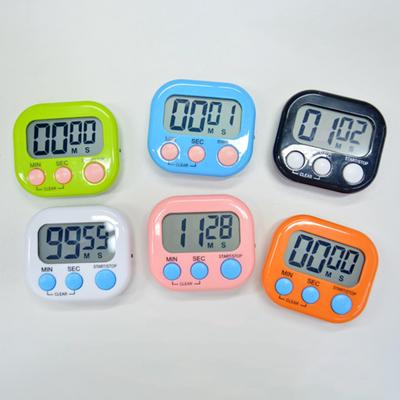 Minuteur de classe pour enfants Minuteur numérique magnétique avec alarme forte Écran LCD Minuteur de cuisine pour la pâtisserie et la cuisine