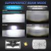 4x6 LED Headlights,4x6 LED Headlights 5 Inch Square LED Headlamp 1 Pair Daytime Running