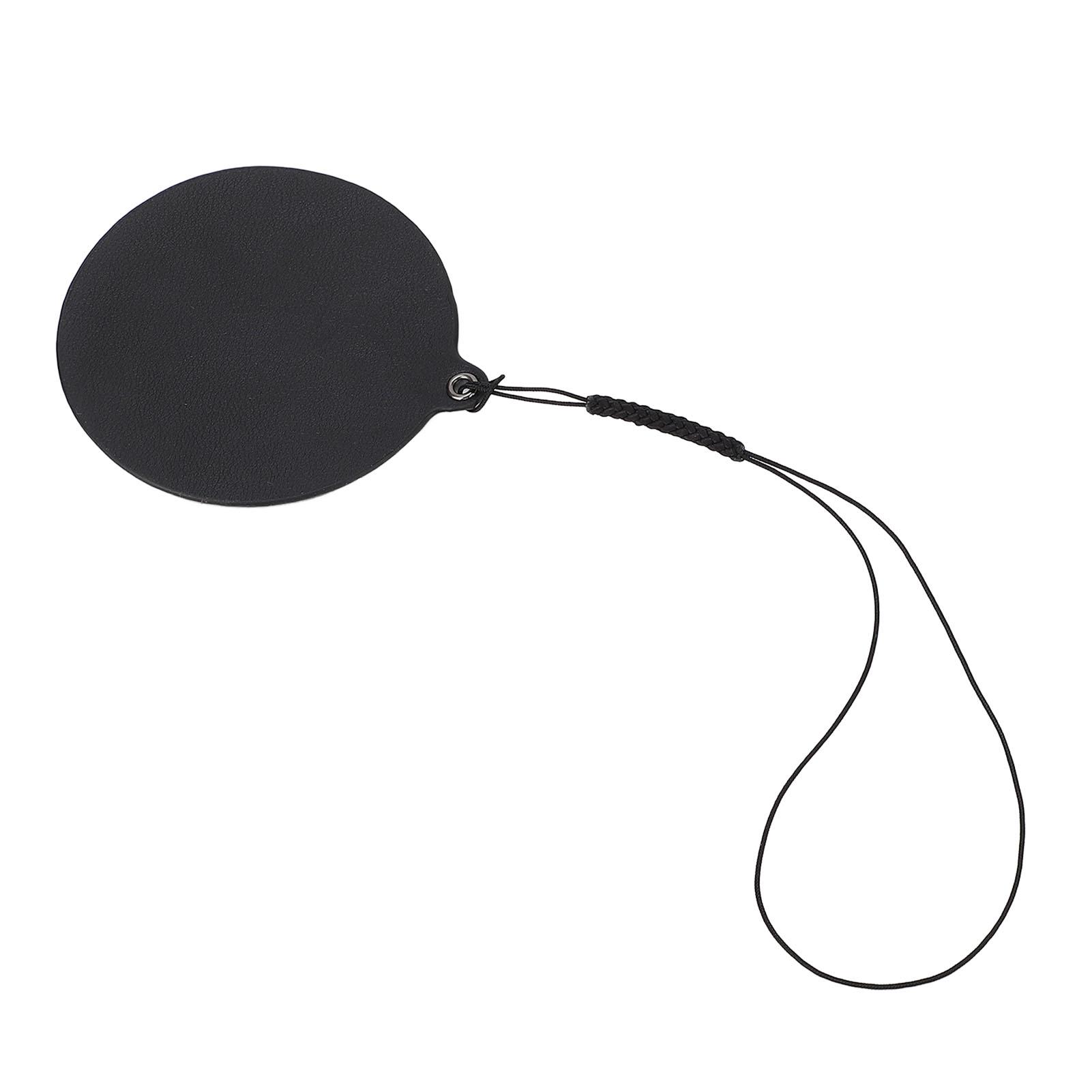 

Instant Camera Lens Cap Leather Protective Instant Camera Lens Cover Cap with Anti Lost Hanging Strap