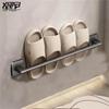 Xinpei Space Aluminum Bathroom Slipper & Towel Rack