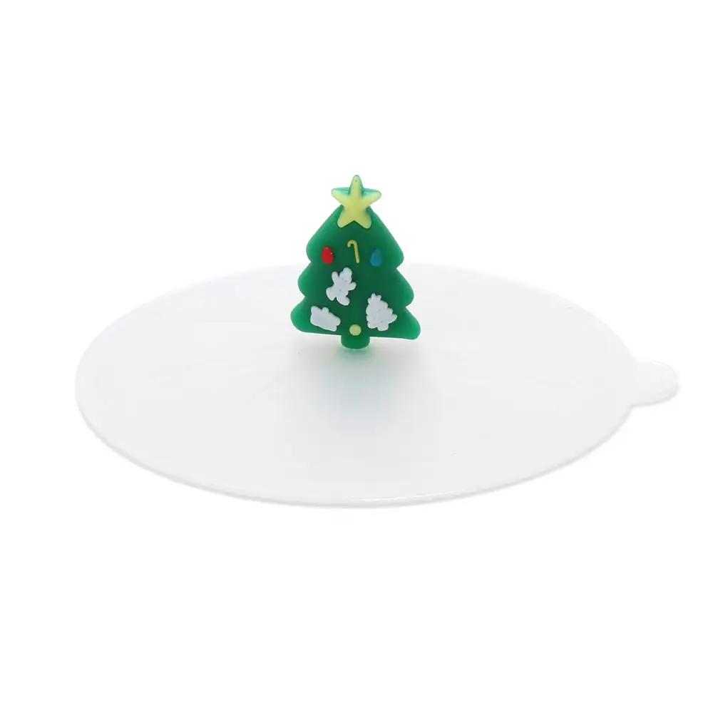 New 10cm Cute Reusable Cap Suction Cup Cover Dustproof Silicone Cup Cover Leakproof