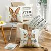New Easter Pillow Holiday Home Decoration Pillow Simple Sofa Living Room Spring Pillow