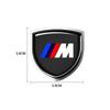 1Pc Car Badge Body Side Metal 3D Emblem Sticker Decal For BMW M E34 E36 E60 E90 E46 E39 E70 F10 F20 F30 X5 X6 X1 E71 F01 F02 F87