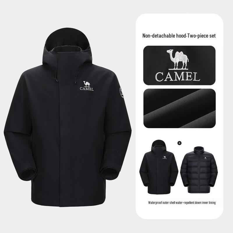 CAMEL 2025 Outdoor 3-in-1 Down Jacket