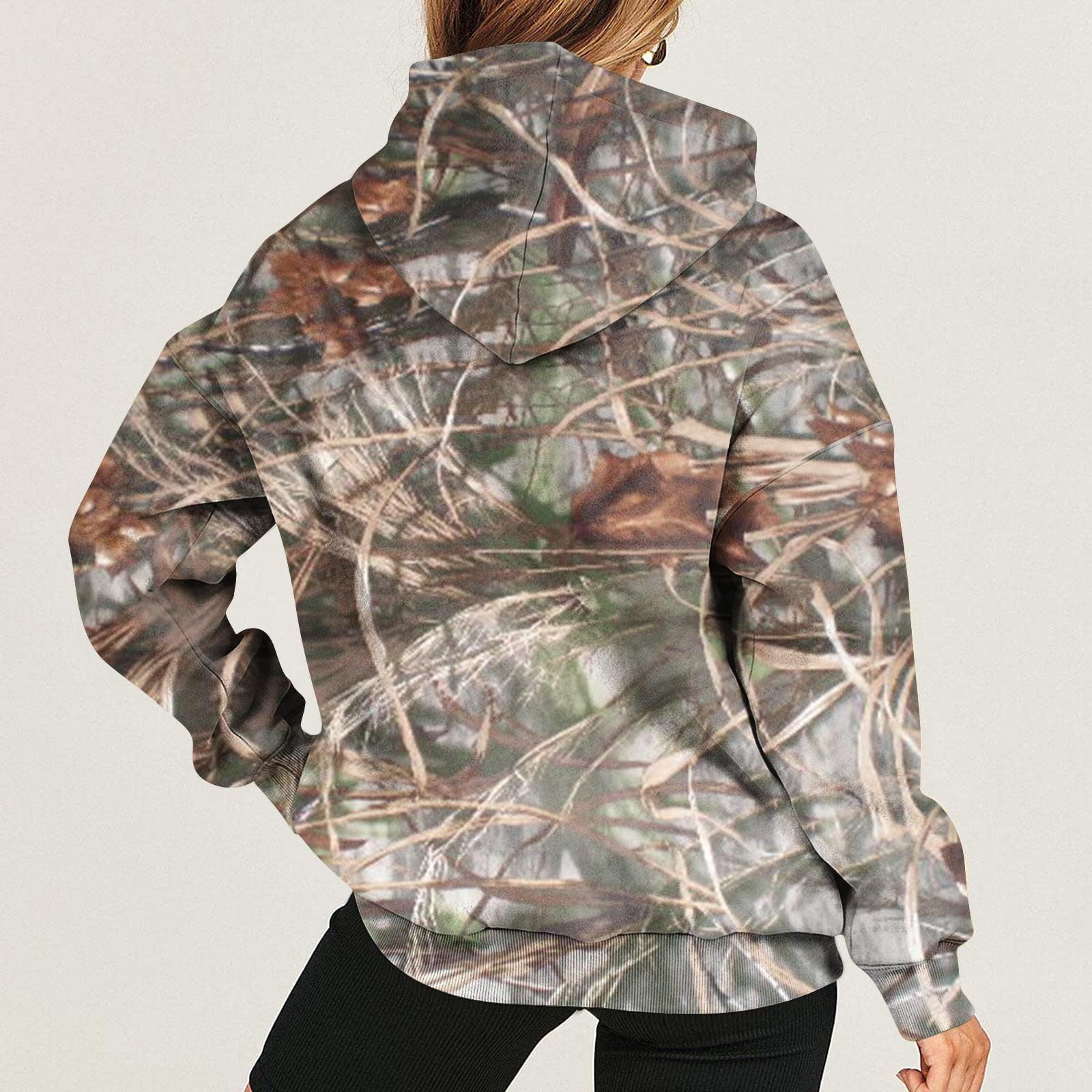 

Женская модная повседневная толстовка с капюшоном и пуловером с длинными рукавами и забавным принтом XXL