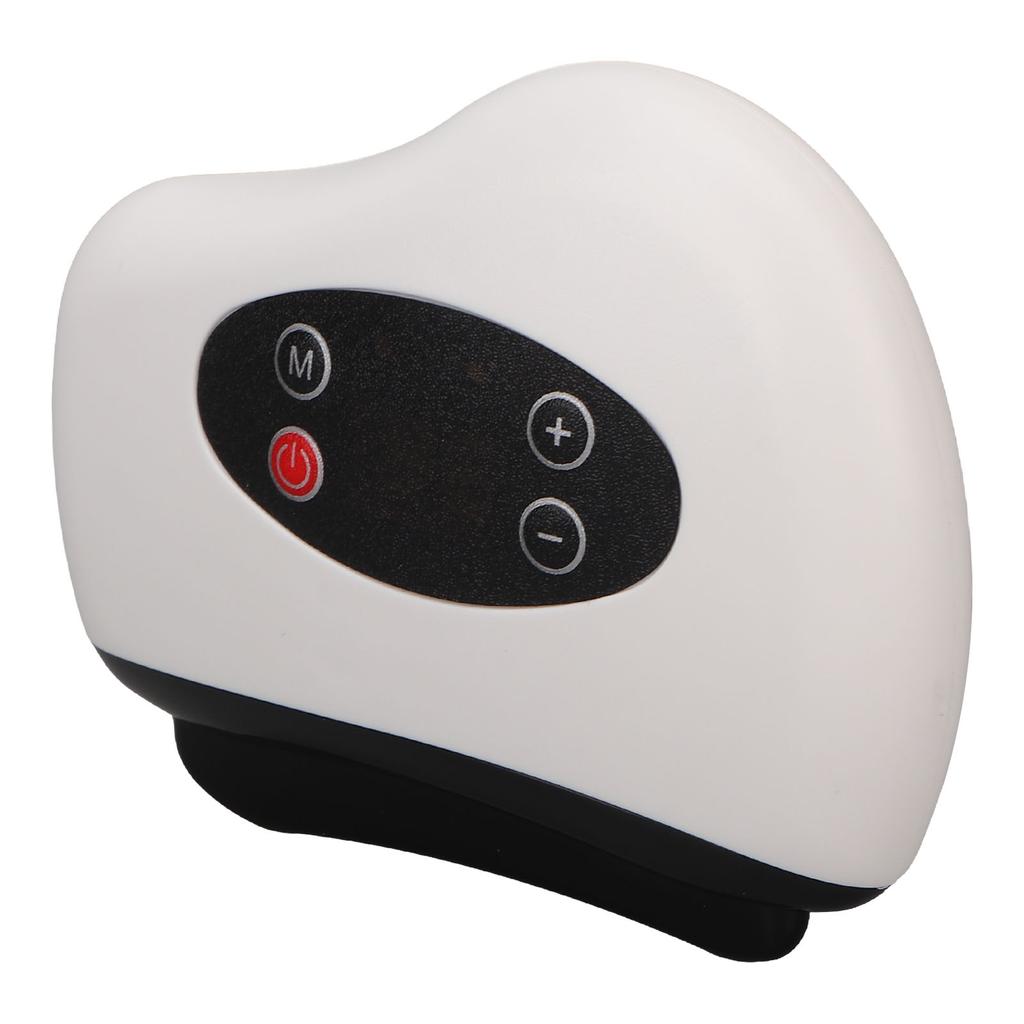 Elektronische Gesichts-Guasha-Maschine Heizung Vibration 12 Stufen Meridian-Massage Tragbar LED-Bildschirm