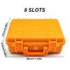 1pc Watch Storage Box, PP Material, Holds 4/8 Watches, Waterproof Dustproof, Great Gift for Valentine's/Father's Day/Christmas