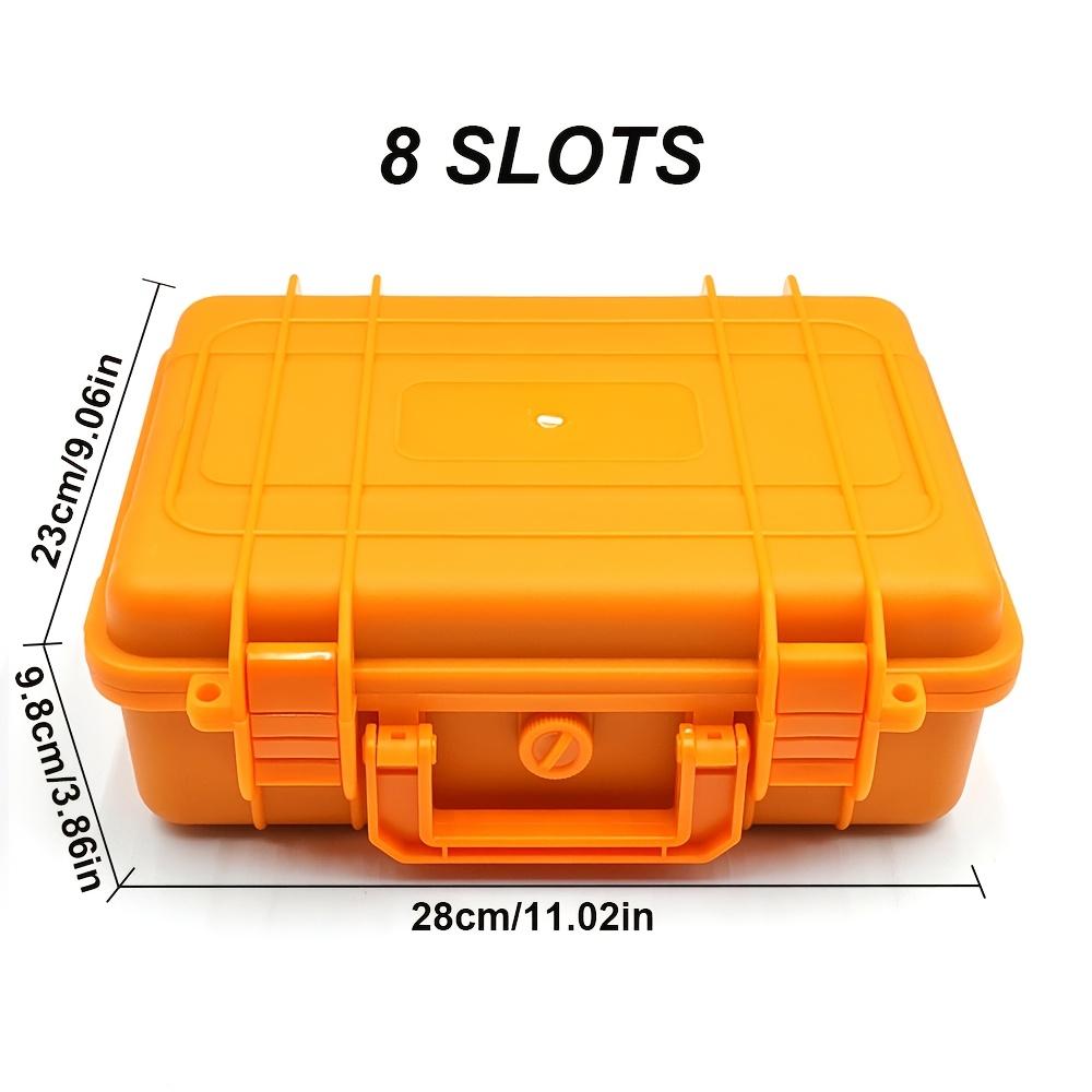 1pc Watch Storage Box, PP Material, Holds 4/8 Watches, Waterproof Dustproof, Great Gift for Valentine's/Father's Day/Christmas