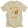 Unisex Padel And Beer Thats Why Im Here T Shirt 100 Cotton Colthing Leisure Novelty Creative Graphics Tee Tops