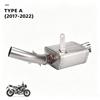 Custom Exhaust Tail Pipe for Street Triple 765 Motorcycle
