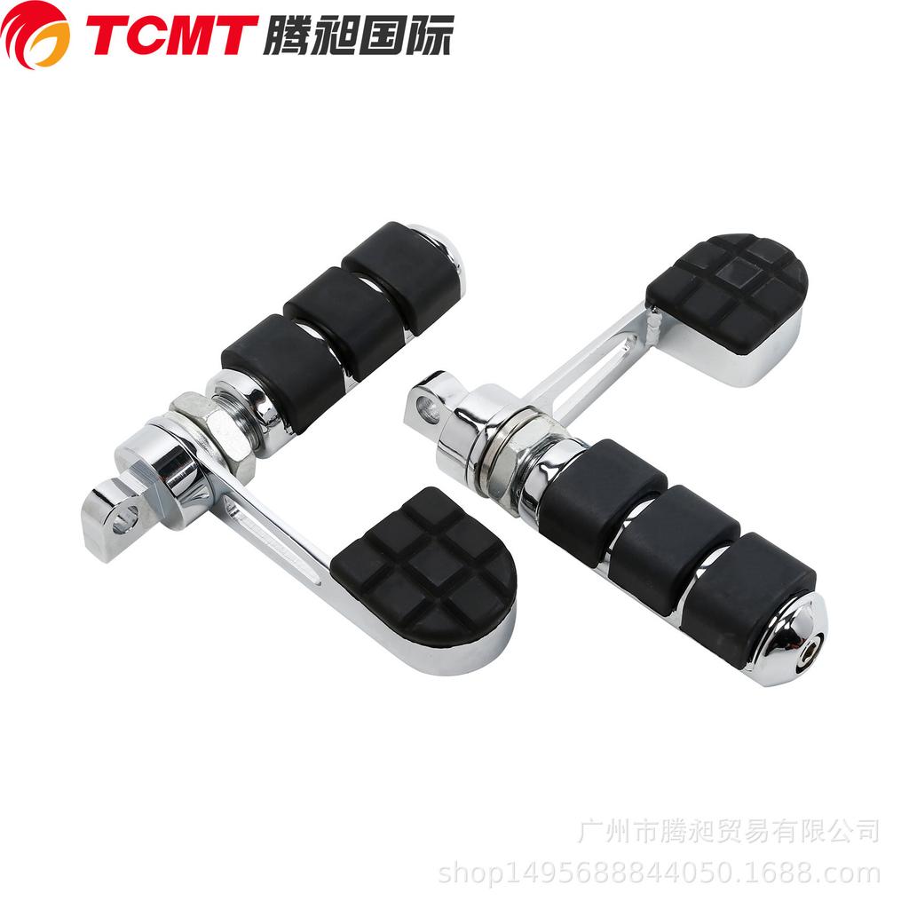 Electroplated Front & Rear Footpegs for Harley 883/1200/48/72 Softail & Road King