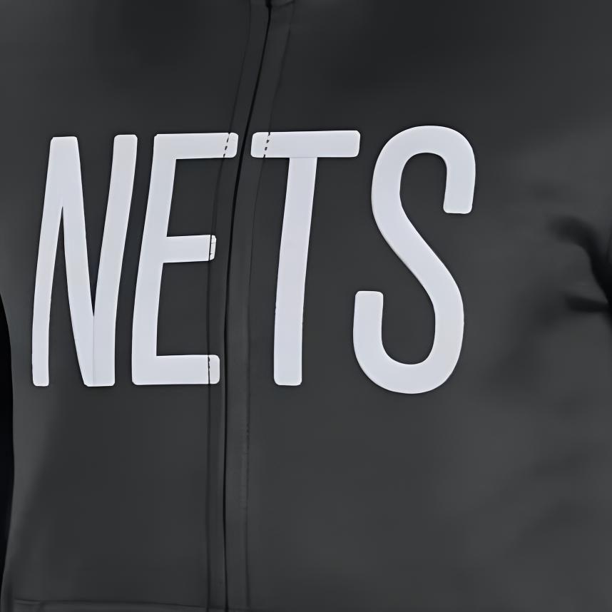 Nike Nba Brooklyn Nets Showtime Dri Fit Full Zip Hoodie DN7790-010