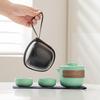 Minimalist Portable Ceramic Tea Set