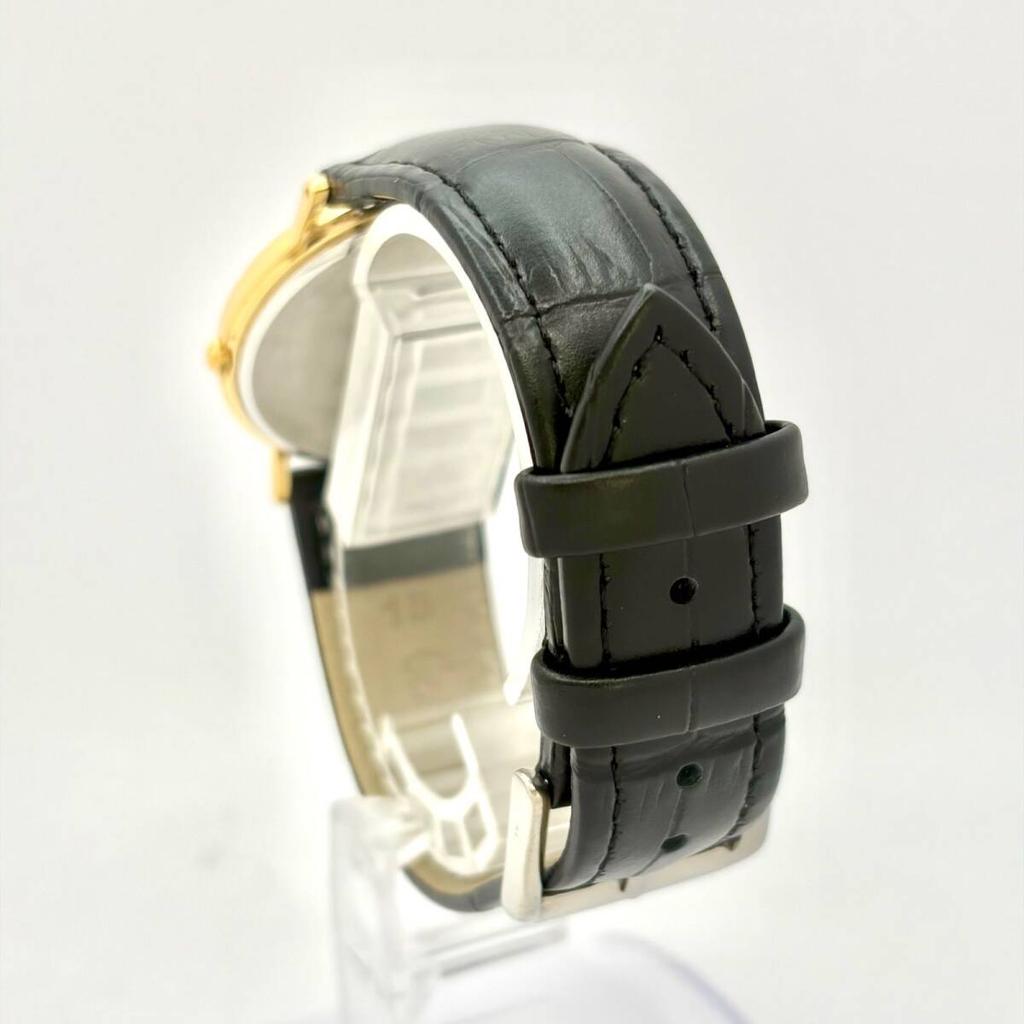 SEIKO Spirit Watch Gold 490451 New Strap [New Battery] Men's 5E21-6C00