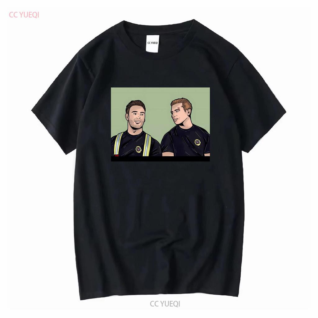 HOT SALE Buddie Evan Buck Buckley And Eddie Diaz Retro Vintage T Shirt S 5XL Vintage Washed Soft Graphic Streetwear Unisex