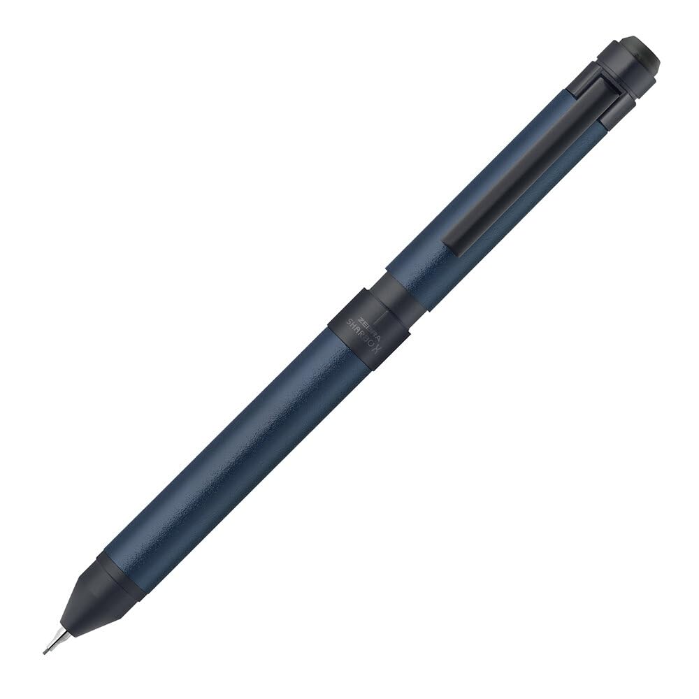 Zebra Sharbo X ST3 Multi-Function Pen, Limited Edition Dark Tone Series, Dark Blue, SB14-DA-DB