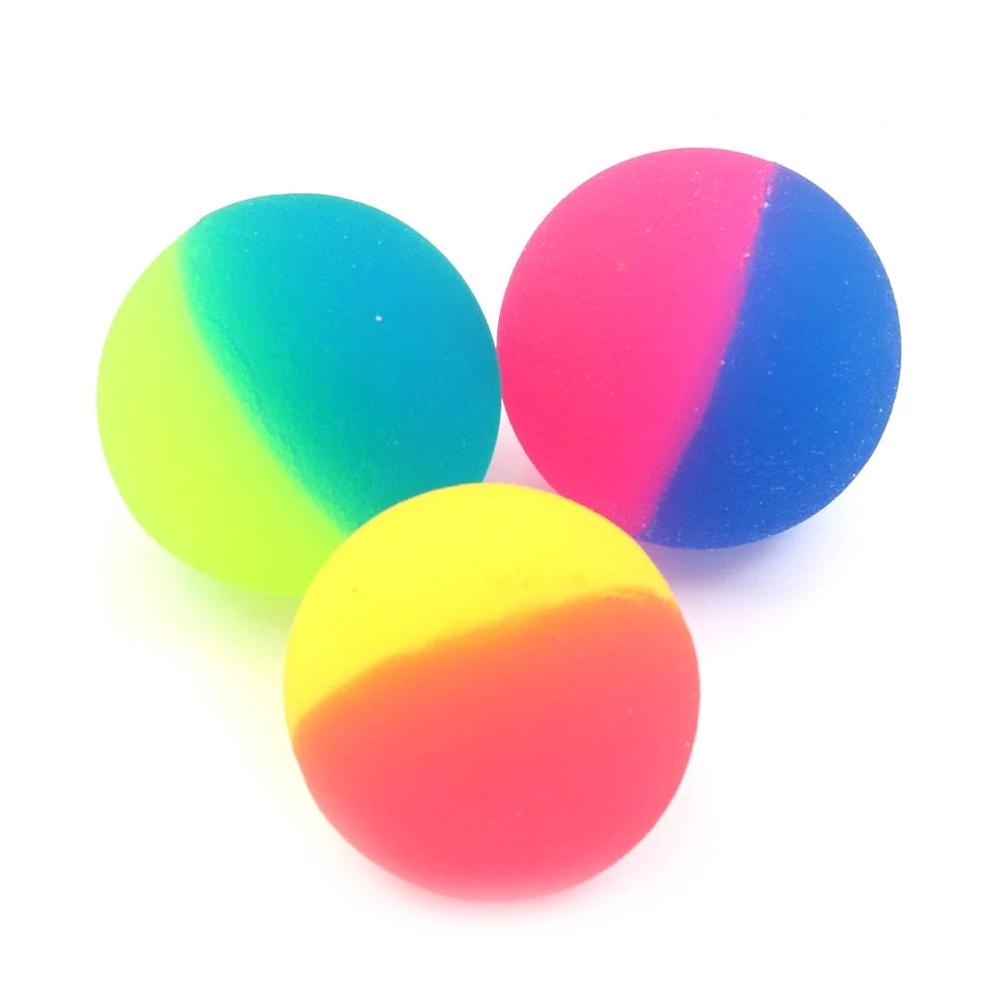 Anti Stress 3Pcs/set Rubber Elastic Bath Toy Bouncy Ball Toy Balls Bouncy Toys Jumping Balls