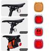 Bicycle Sensor Taillights Night Riding Creative Taillights Personalized Warning Light Long Range Bike Lights Cycling Accessories