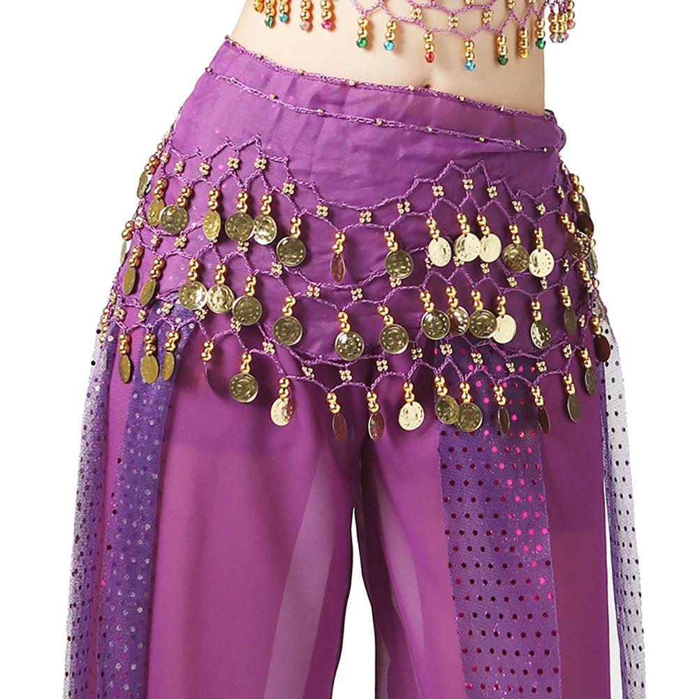 88  Children Belly Dance Waist Chain Chiffon Delicate Indian Dance Performance Waist Chain