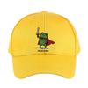 Huzzah Frog With Sword Woman Man Baseball Cap Adult Adjustable with Curved Brim Hiking Fishing Hat Trucker Cap